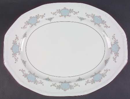 Monique 16" Oval Serving Platter