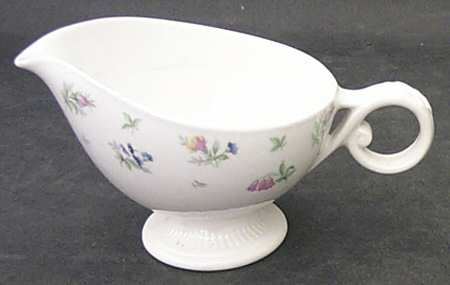 Monticello Pink and Blue (No Trim) Creamer