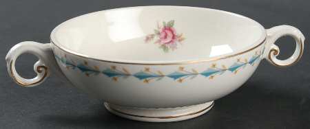 Mt. Vernon Footed Cream Soup Bowl
