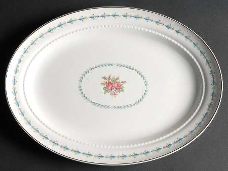 Mt. Vernon 13" Oval Serving Platter