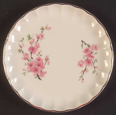 Peach Blossom Bread & Butter Plate