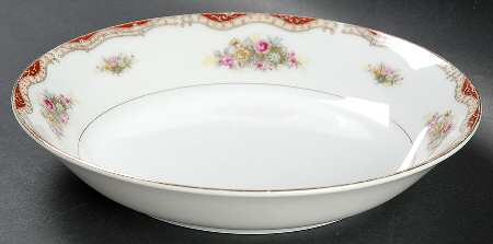 Petite Rose Coupe Soup Bowl