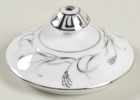 Platinum Garland Lid for Sugar Bowl