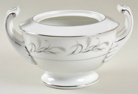 Platinum Garland Sugar Bowl No Lid