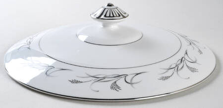 Platinum Garland Lid for Round Vegetable