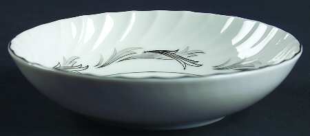 Platinum Scroll Fruit/Dessert (Sauce) Bowl