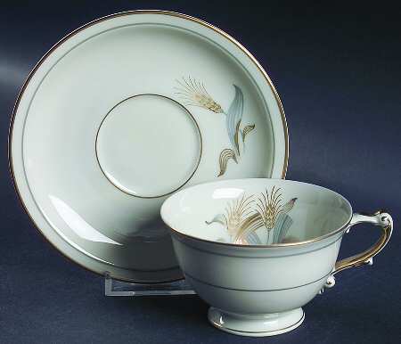 Prince Edward Footed Cup & Saucer Set