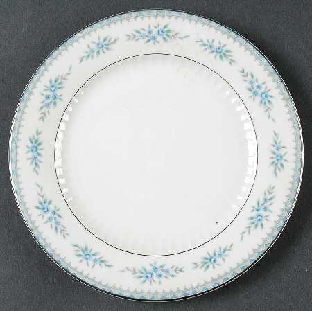 Rose Bouquet Bread & Butter Plate