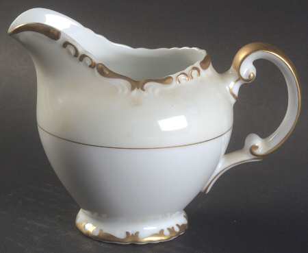 Royal Baroque Off White Creamer