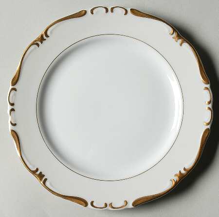 Royal Baroque Off White Bread & Butter Plate
