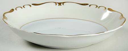Royal Baroque Off White Coupe Soup Bowl