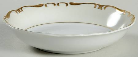Royal Baroque Off White Fruit/Dessert (Sauce) Bowl