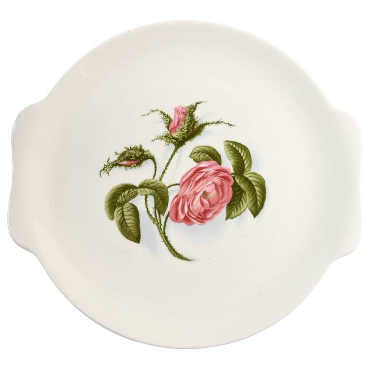 Rose Marie Handled Cake Plate