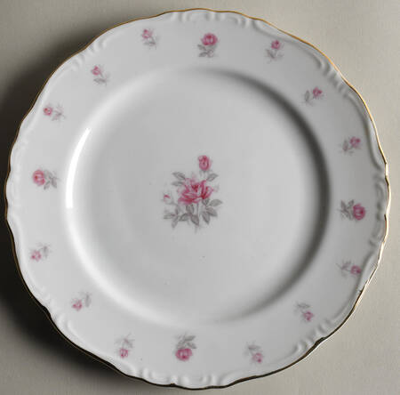 Rose Petite Salad Plate
