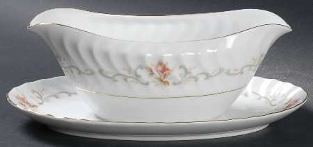 Rosemont Gravy Boat with Attached Underplate