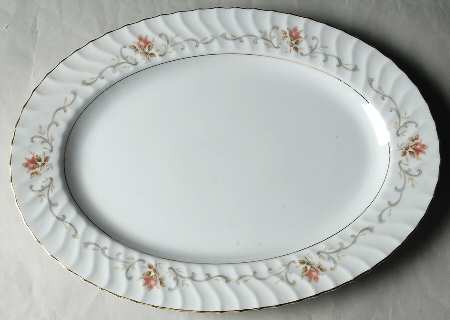Rosemont 14" Oval Serving Platter