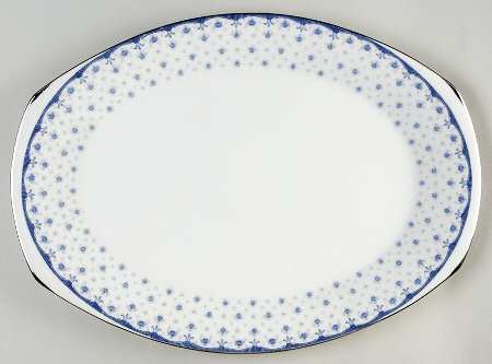 Rosegay 16" Oval Serving Platter