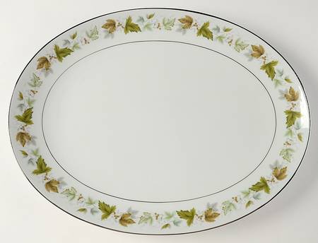 Saxony 16" Oval Serving Platter