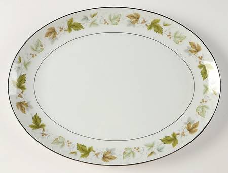 Saxony 12" Oval Serving Platter