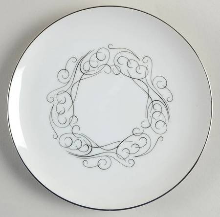 Scroll Bread & Butter Plate
