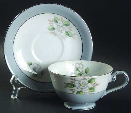 Sheraton Footed Cup & Saucer Set