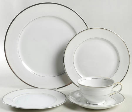 Silver Melody 5 Piece Place Setting