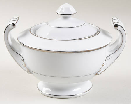 Silver Melody Sugar Bowl & Lid