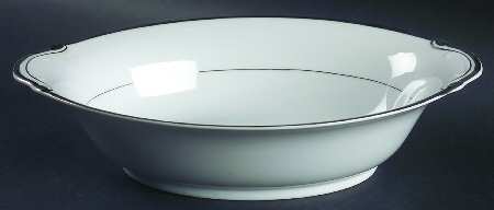 Silver Melody 10" Oval Vegetable Bowl