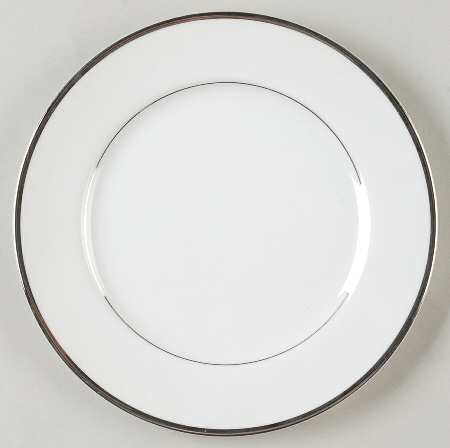 Silver Melody Salad Plate