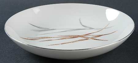 Silver Wheat Coupe Soup Bowl