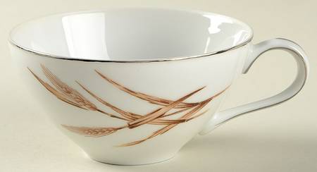 Silver Wheat Flat Cup
