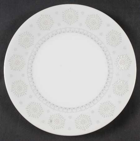 Snowflake (Flakes On Edge) Salad Plate