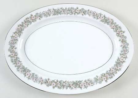 Southern Belle 14" Oval Serving Platter