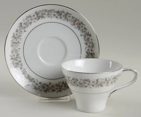 Southern Belle Flat Cup & Saucer Set