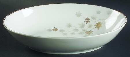 Solitude 10" Oval Vegetable Bowl
