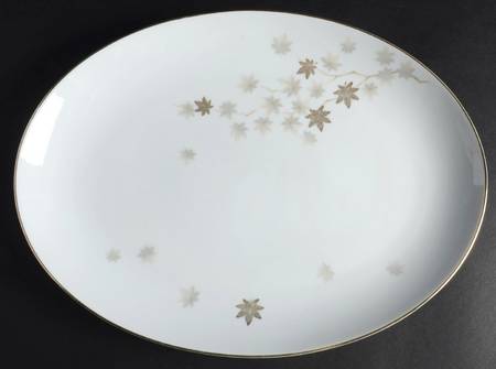 Solitude 12" Oval Serving Platter
