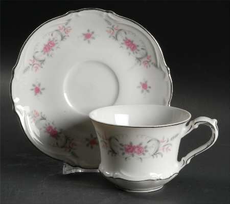 Sonnet Flat Cup & Saucer Set