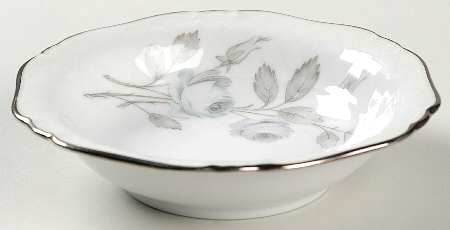 Spring Song (Platinum Trim) Fruit/Dessert (Sauce) Bowl