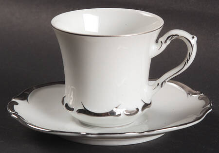 Starlight Flat Demitasse Cup & Saucer Set