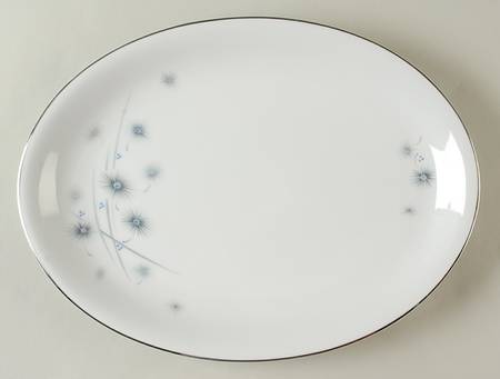 Starflower 14" Oval Serving Platter