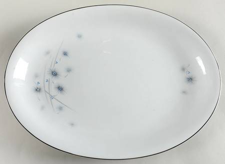 Starflower 16" Oval Serving Platter