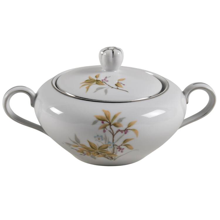Sunny Glade Sugar Bowl & Lid