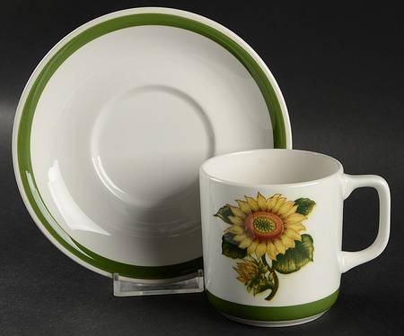 Sunland Flat Cup & Saucer Set