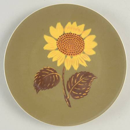 Sunflower Salad Plate