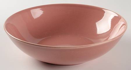 Symphony Pink 9" Round Vegetable Bowl