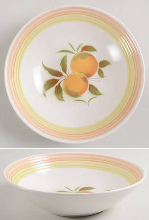Tangerine 9" Round Vegetable Bowl