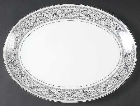 Valencia 14" Oval Serving Platter