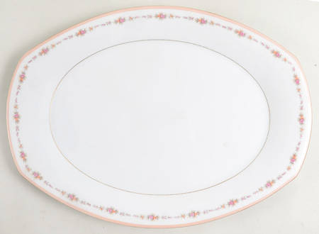 Venetian Rose (3641) 16" Oval Serving Platter