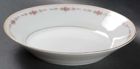 Venetian Rose (3641) Coupe Soup Bowl