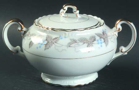 Vintage Sugar Bowl & Lid